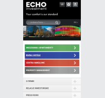 Echo Investment - wersja mobilna