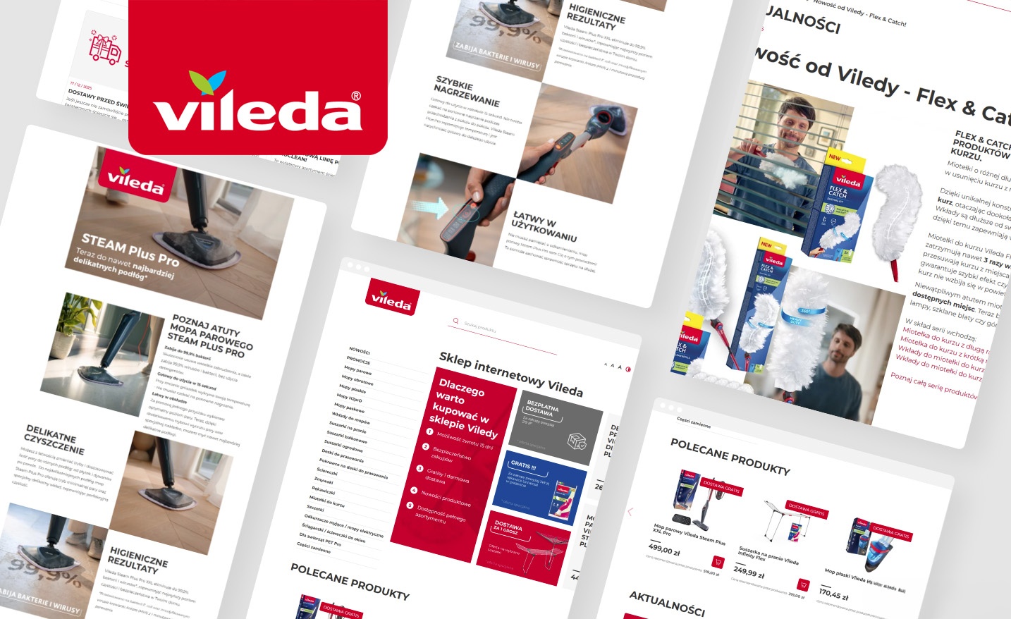 Vileda - nowy sklep internetowy
