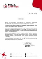 Pitted Cherries [...] Jesteśmy bardzo zadowoleni ze świadczonej usługi. Projekt naszej strony internetowej został zrealizowany z dużą starannością i dbałością o detale. Zespół VENTI w pełni zrozumiał DNA naszej firmy oraz jej najmocniejsze strony, co znalazło odzwierciedlenie zarówno w warstwie graficznej, jak i funkcjonalnej strony.[...]